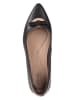 Clarks Leren ballerina's "Natalyn Trim" zwart