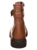 lamino Leren boots lichtbruin