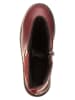 lamino Leder-Stiefel in Rot
