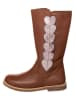 lamino Leder-Stiefel in Hellbraun