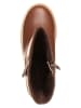 lamino Leder-Stiefel in Hellbraun