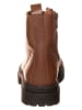lamino Leder-Boots in Braun