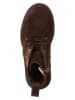 lamino Leder-Boots in Schwarz