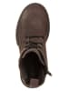 lamino Leder-Boots in Braun