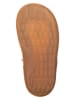lamino Leder-Boots in Hellbraun