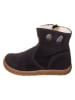 lamino Leren boots donkerblauw