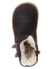 lamino Leren boots donkerblauw