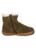 lamino Leder-Boots in Khaki
