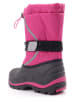lamino Winterboots in Pink/ Dunkelblau