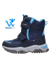 lamino Leder-Barfuß-Boots in Dunkelblau