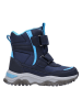 lamino Leder-Barfuß-Boots in Dunkelblau