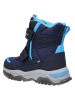 lamino Leder-Barfuß-Boots in Dunkelblau