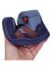 lamino Leren barefootschoenen blauw