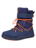 lamino Leder-Barfuß-Boots in Dunkelblau
