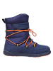 lamino Leder-Barfuß-Boots in Dunkelblau
