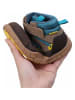 lamino Skórzane buty barefoot w kolorze brązowo-niebieskim