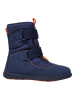 lamino Leder-Barfuß-Boots in Dunkelblau