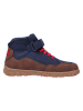 lamino Leren barefootschoenen donkerblauw/lichtbruin