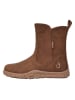 lamino Leder-Barfuß-Boots in Hellbraun