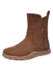lamino Leder-Barfuß-Boots in Hellbraun