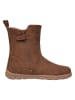 lamino Leder-Barfuß-Boots in Hellbraun