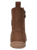 lamino Leder-Barfuß-Boots in Hellbraun