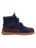 lamino Leren barefootschoenen donkerblauw