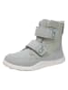 lamino Skórzane buty barefoot w kolorze turkusowym