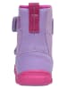 lamino Skórzane buty barefoot w kolorze fioletowym