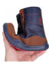 lamino Skórzane buty barefoot w kolorze granatowym