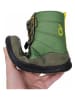 lamino Skórzane buty barefoot w kolorze zielonym