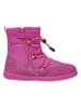 lamino Leder-Barfuß-Boots in Pink