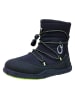 lamino Leder-Barfuß-Boots in Schwarz
