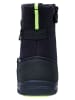 lamino Leder-Barfuß-Boots in Schwarz