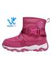 lamino Leder-Boots in Pink