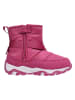 lamino Leder-Boots in Pink