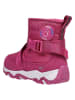 lamino Leder-Boots in Pink