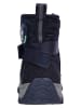 lamino Leren barefootschoenen donkerblauw