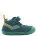 lamino Leren sneakers turquoise