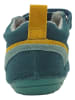 lamino Leren sneakers turquoise