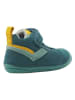 lamino Leren sneakers turquoise