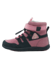 lamino Leder-Barfußschuhe in Pink/ Dunkelblau