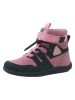 lamino Leder-Barfußschuhe in Pink/ Dunkelblau