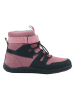 lamino Leder-Barfußschuhe in Pink/ Dunkelblau