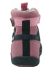 lamino Leder-Barfußschuhe in Pink/ Dunkelblau