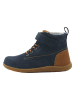 lamino Leren barefootschoenen donkerblauw