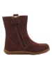 lamino Leren barefootboots rood