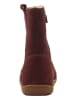 lamino Leren barefootboots rood