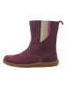 lamino Leder-Barfuß-Boots in Rot