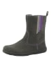 lamino Leder-Barfuß-Boots in Grau